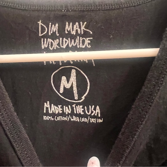 Steve Aoki Dim Mak Black Tank Top circa 2012 | Adult Medium - Picture 2 of 3